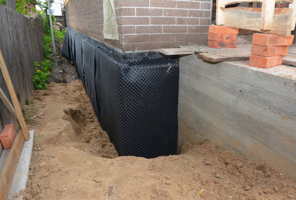 Expert waterproofing evaluation at a Houston, OH property